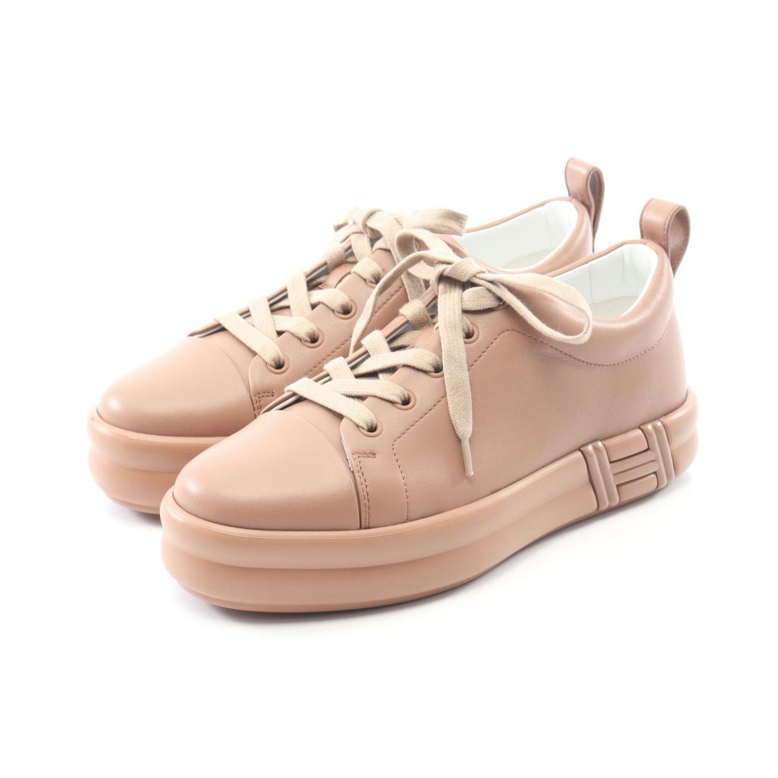 エルメス HERMES スニーカー ハッピー レザー レディース A