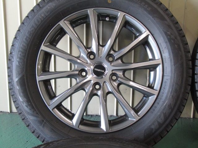 溝ありでガリキズ無し ブリヂストン製 バルミナ AR 12