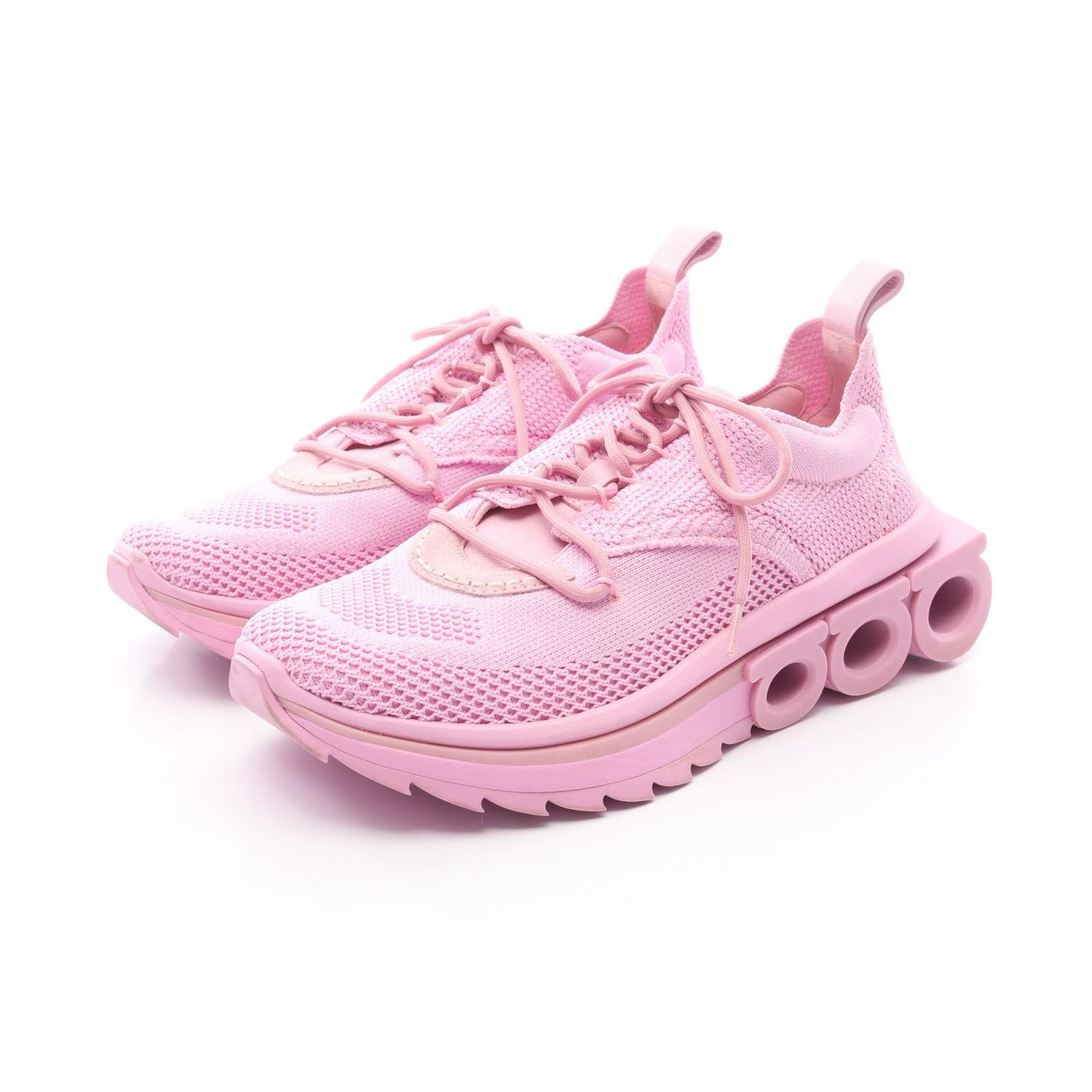 サルヴァトーレフェラガモ Salvatore Ferragamo スニーカー NIMA KNIT ファブリック レディース B