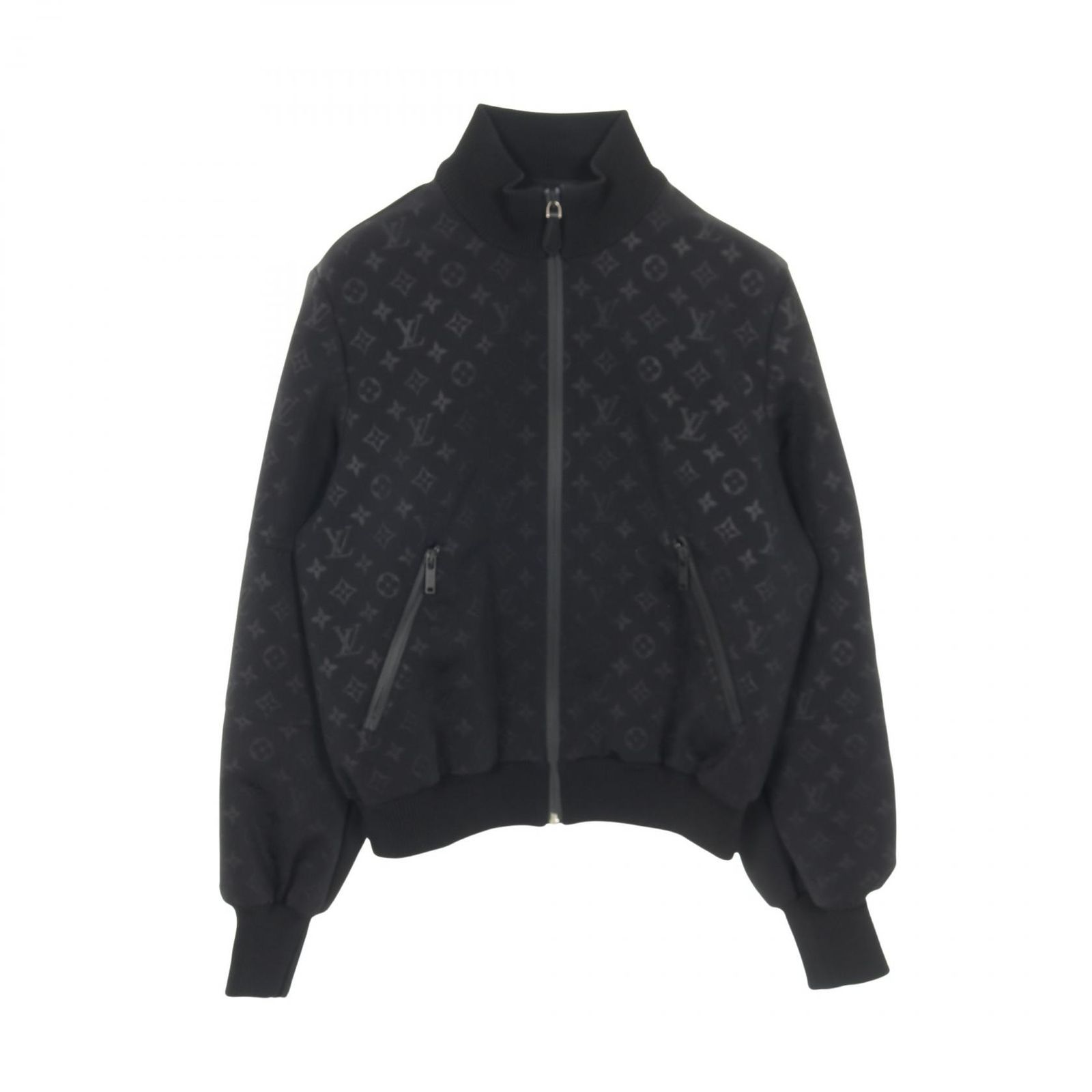 ルイ ヴィトン LOUIS VUITTON ブルゾン エンボスモノグラム ジップアップジャケット ナイロン ジャケット レディース A