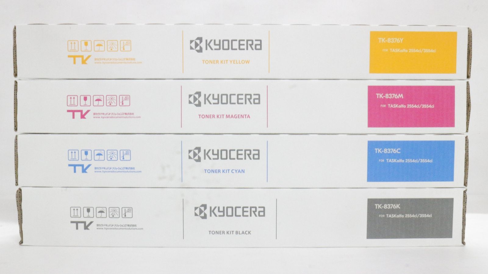 ♥ 京セラ トナー TK-8376 シアン マゼンタ イエロー ブラック KYOCERA -D-F 23-byebye