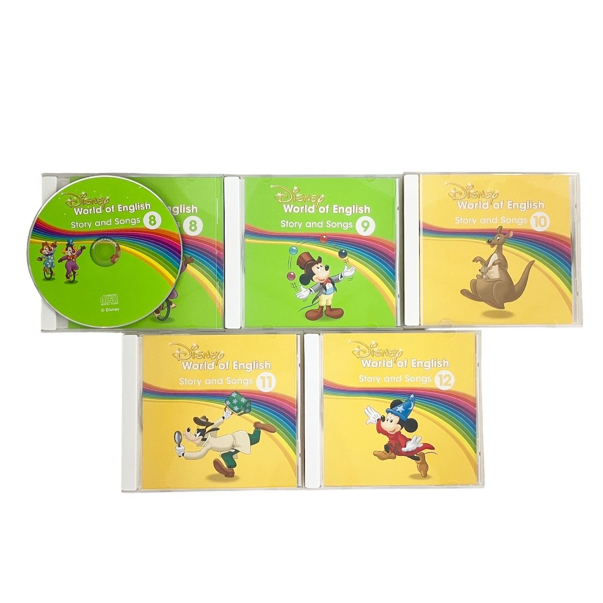 DWE Blu-ray CD セット　正規品 DWE ステップバイステップ 2022年頃 Blu-ray CDセット ディズニー英語