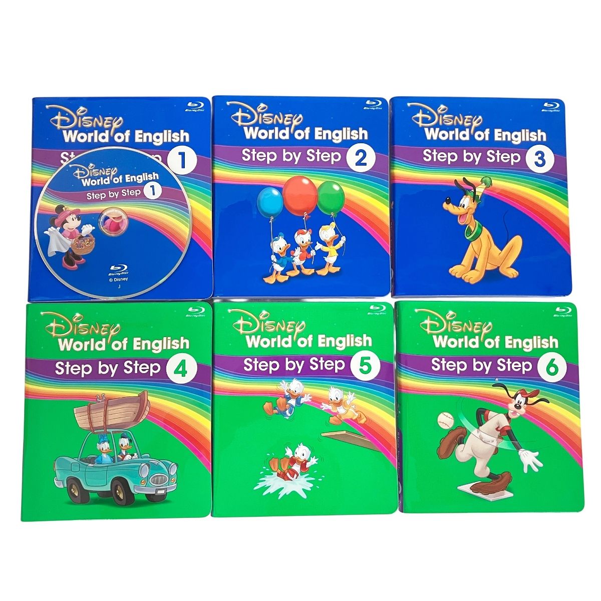DWE ステップバイステップ 2022年頃 Blu-ray CDセット ディズニー英語