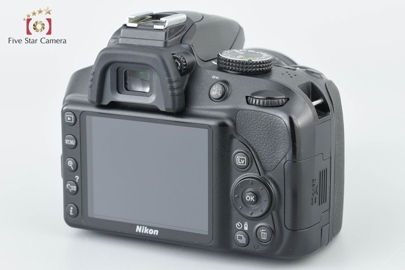 Nikon ニコン D 3400 18-55 VR レンズキット ブラック デジタル一眼レフカメラ