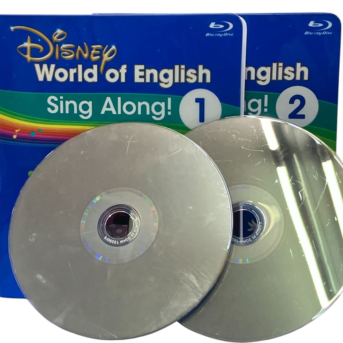 良好 DWE シングアロング 2019年頃 Blu-ray版 欠品あり ディズニー英語