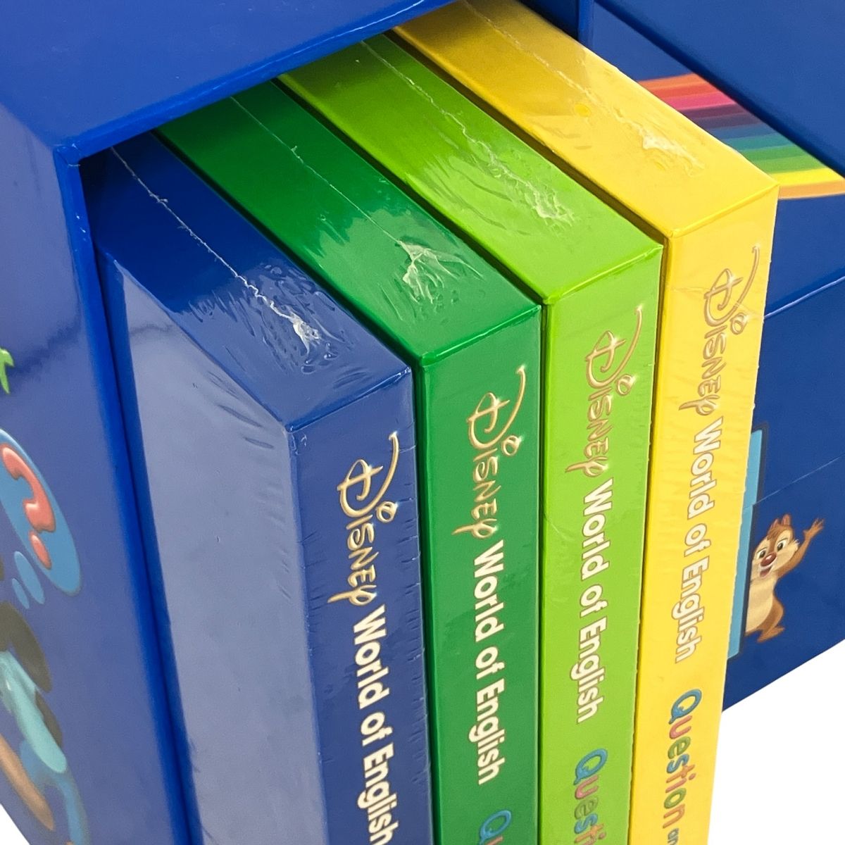 ディズニーワールドイングリッシュ　トークアロング 美品 DWE トークアロング Q&Aカード ディズニー ワールド