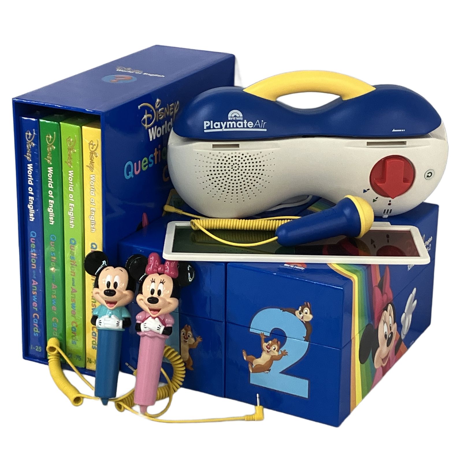 美品 DWE トークアロング Q&Aカード ディズニー ワールド