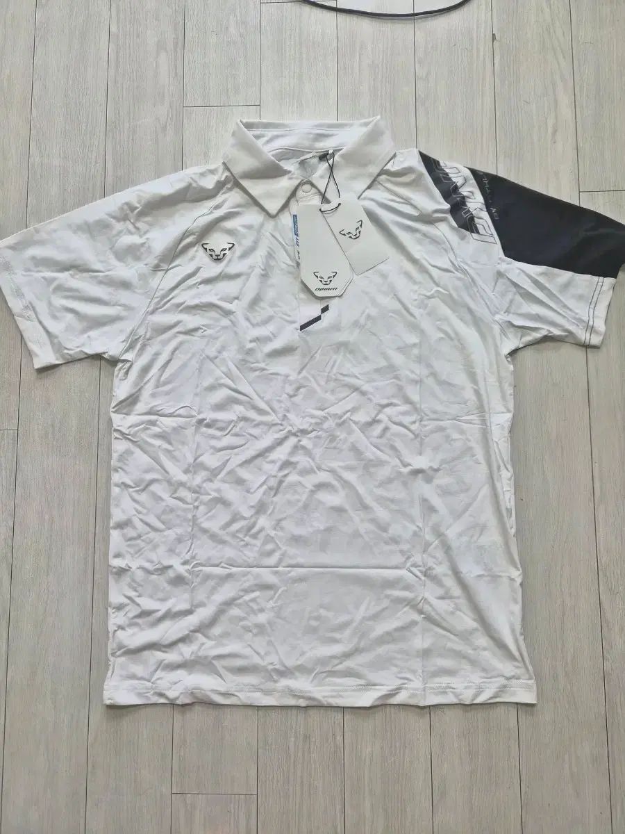 DYNAFIT ディナフィット 機能性 カラーネック 半袖 白 M 95