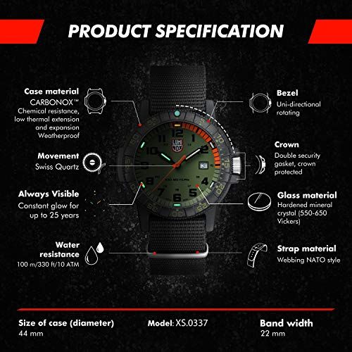 ルミノックス LUMINOX 腕時計 SEA TURTLE GIANT 0337 並行輸入品 8 c 812 e 80