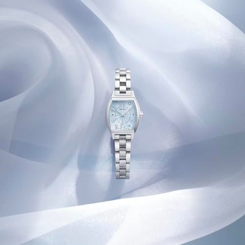 セイコーウオッチ LUKIA ルキア クオーツ Happy Collection トノー型アナログクオーツ 文字盤ブルー SSWA 011 レディス シルバー 86 f 13 da 5