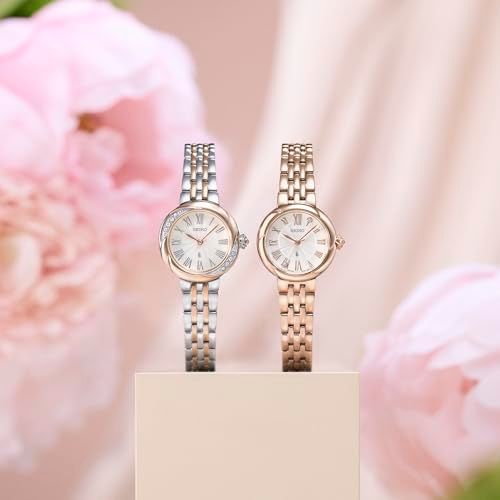 セイコーウオッチ LUKIA ルキア Grow アナログクオーツ ダイヤルダイヤモンド SSWA 008 レディス 584 c 25 af