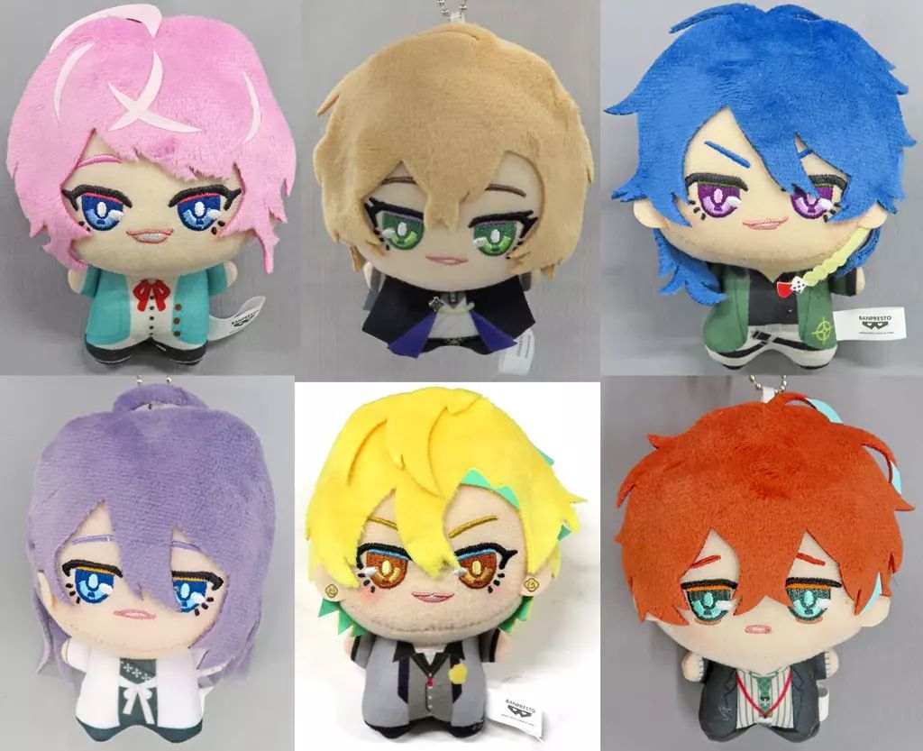 ぬいぐるみマスコット ぬいぐるみバッジ 全6種セット ちびぐるみ～Fling Posse 麻天狼～ ヒプノシスマイク-Division Rap Battle- Rhyme Anima