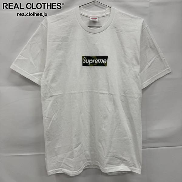 Supreme|シュプリーム 23 AW Box Logo Tee|カモ ボックス ロゴ 半袖Tシャツ ホワイト|M