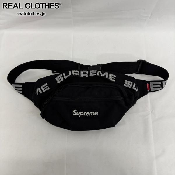 Supreme WaistBagBlack18ss シュプリーム ウエストバッグ Supreme（シュプリーム） 国内正規品 ウエストバッグ ポーチ メンズ
