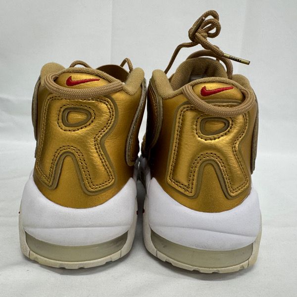  Supreme×NIKE|シュプリーム×ナイキ 17 SS AIR MORE UPTEMPO GOLD |エアモアアップテンポ 902290-700 27.0 スニーカー 靴