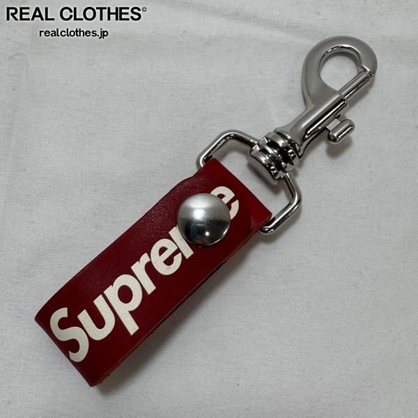 Supreme|シュプリーム Leather Key Loop|レザー キーループ|キーホルダー|レッド