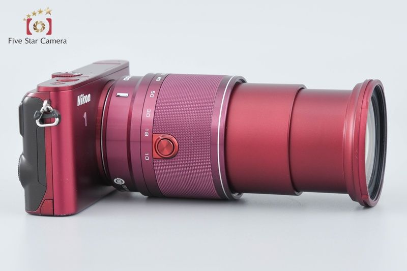 Nikon NIKON 1 J3 10X ズームキット RED Amazon | Nikon ミラーレス一眼 Nikon 1 J3 小型10倍ズームキット1