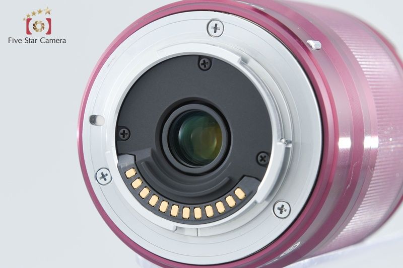 Nikon ニコン 【中古】Nikon ニコン 1 J3 レッド 小型10倍ズームキット