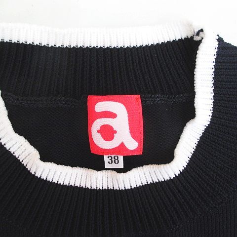 アルチビオ archivio ゴルフウェア 長袖 ニット セーター 38 紺系