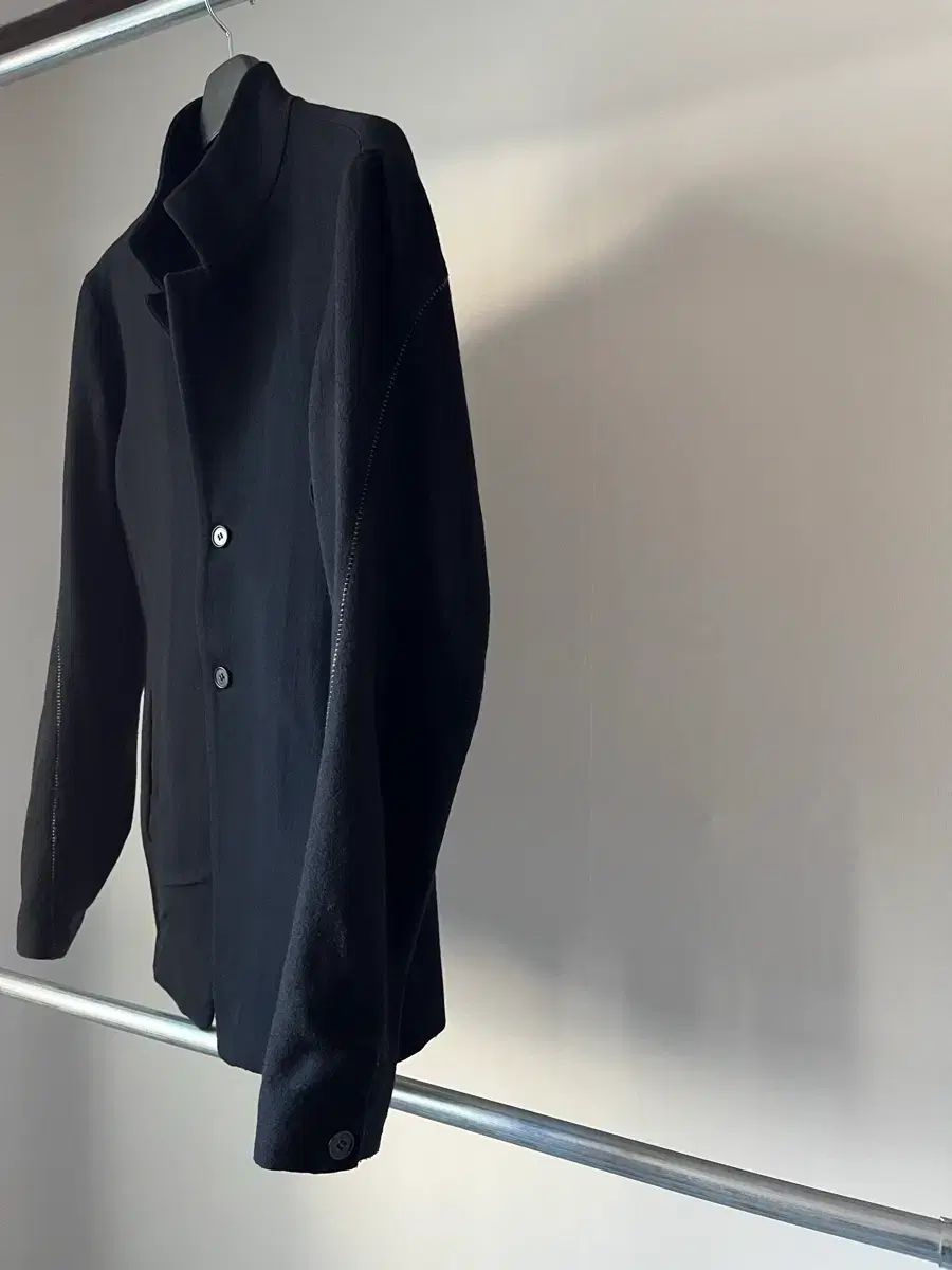 RIPVANWINKLE WOOL FLANO DRAPING JACKET