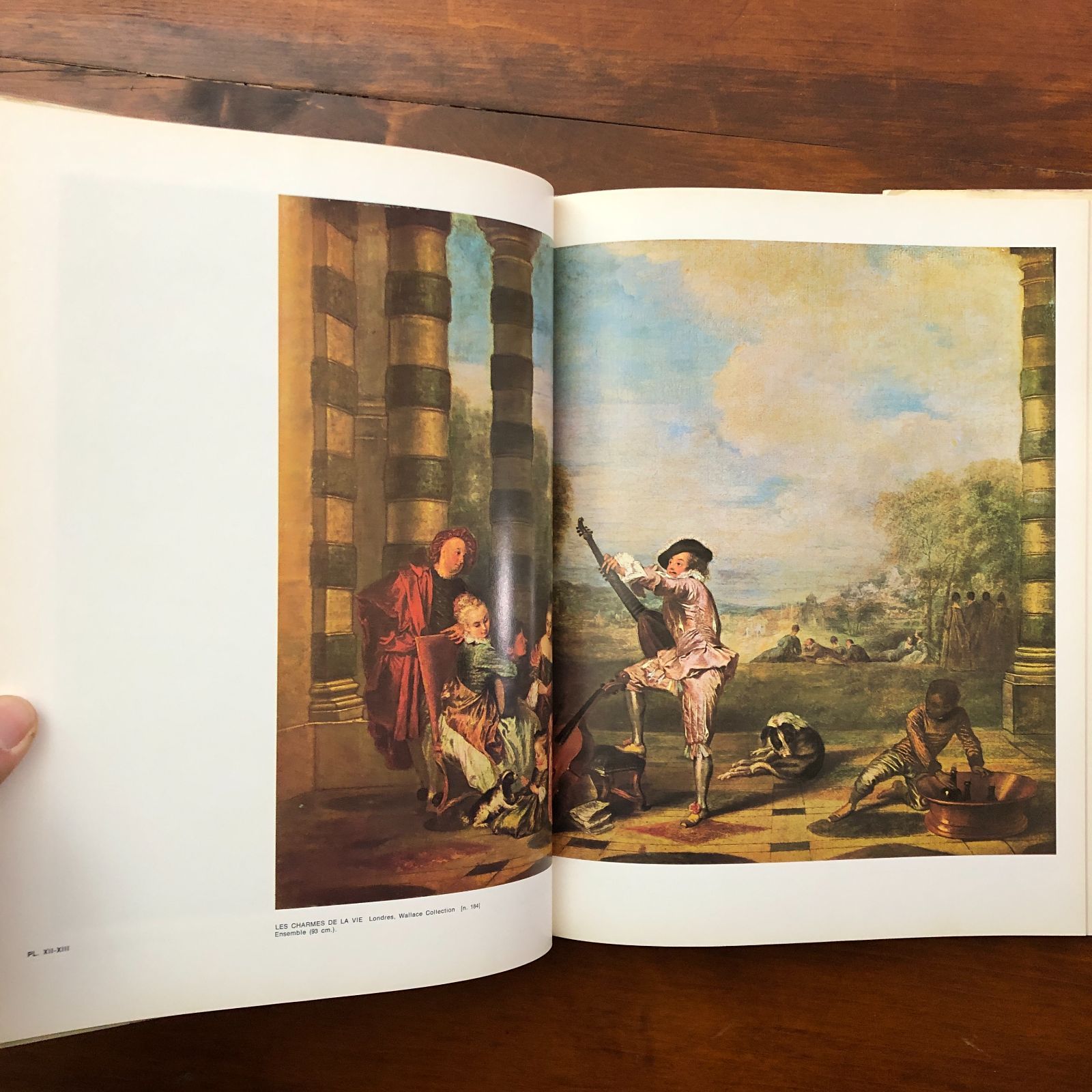 Tout l'?uvre peint de Watteau（ヴァトー絵画全作品） Flammarion