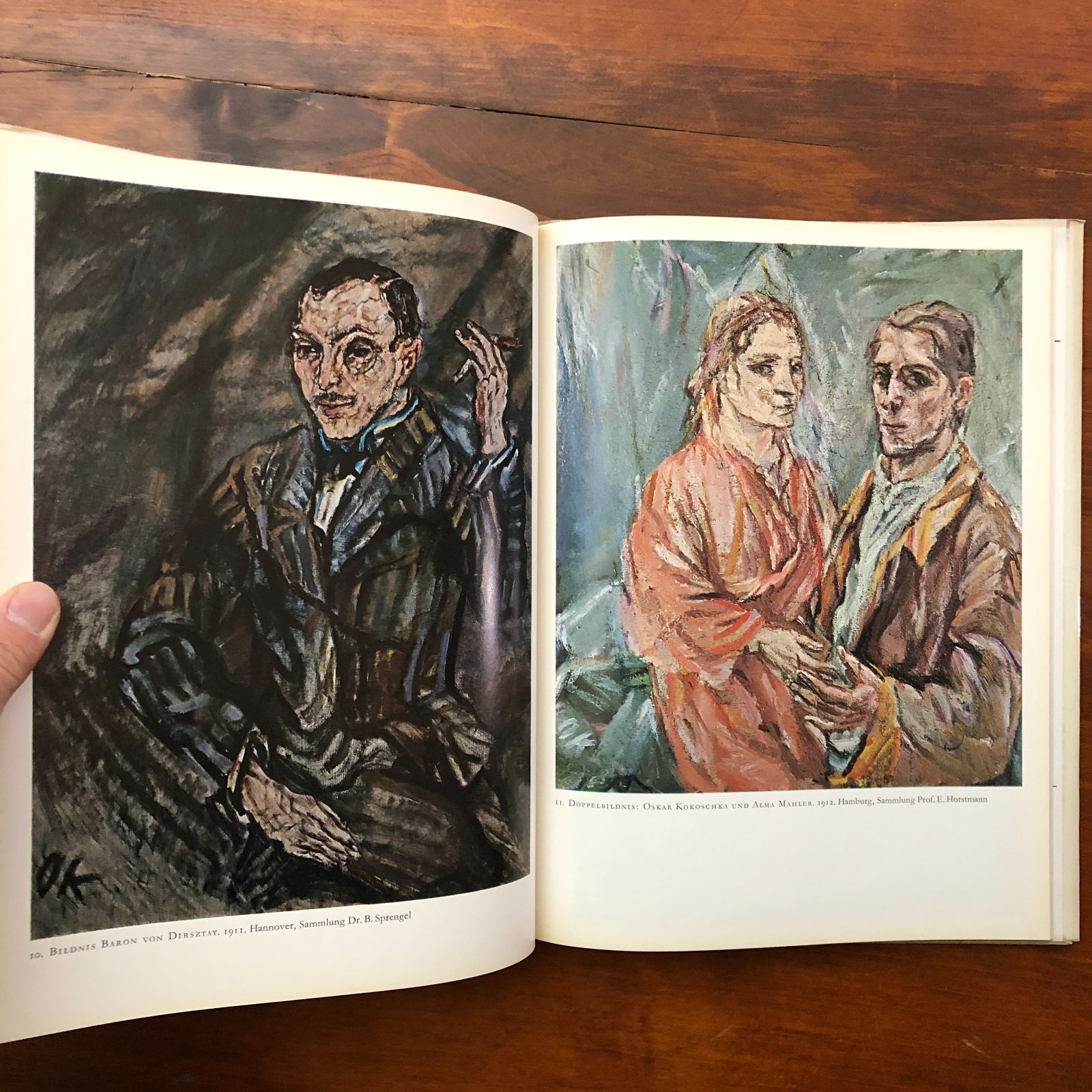 Kokoschka オスカー・ココシュカ画集 Ludwig Goldscheider Phaidon