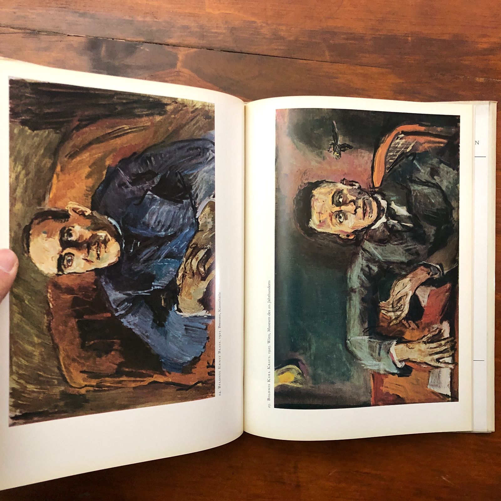 Kokoschka オスカー・ココシュカ画集 Ludwig Goldscheider Phaidon