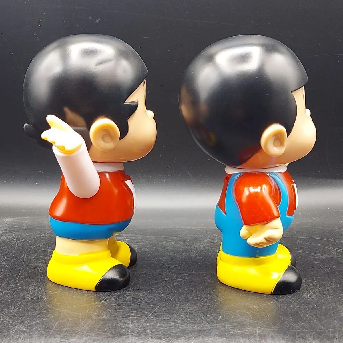 レトロ ヤン坊 マー坊 貯金箱 2体セット ソフビ 貯金箱 - メルカリ