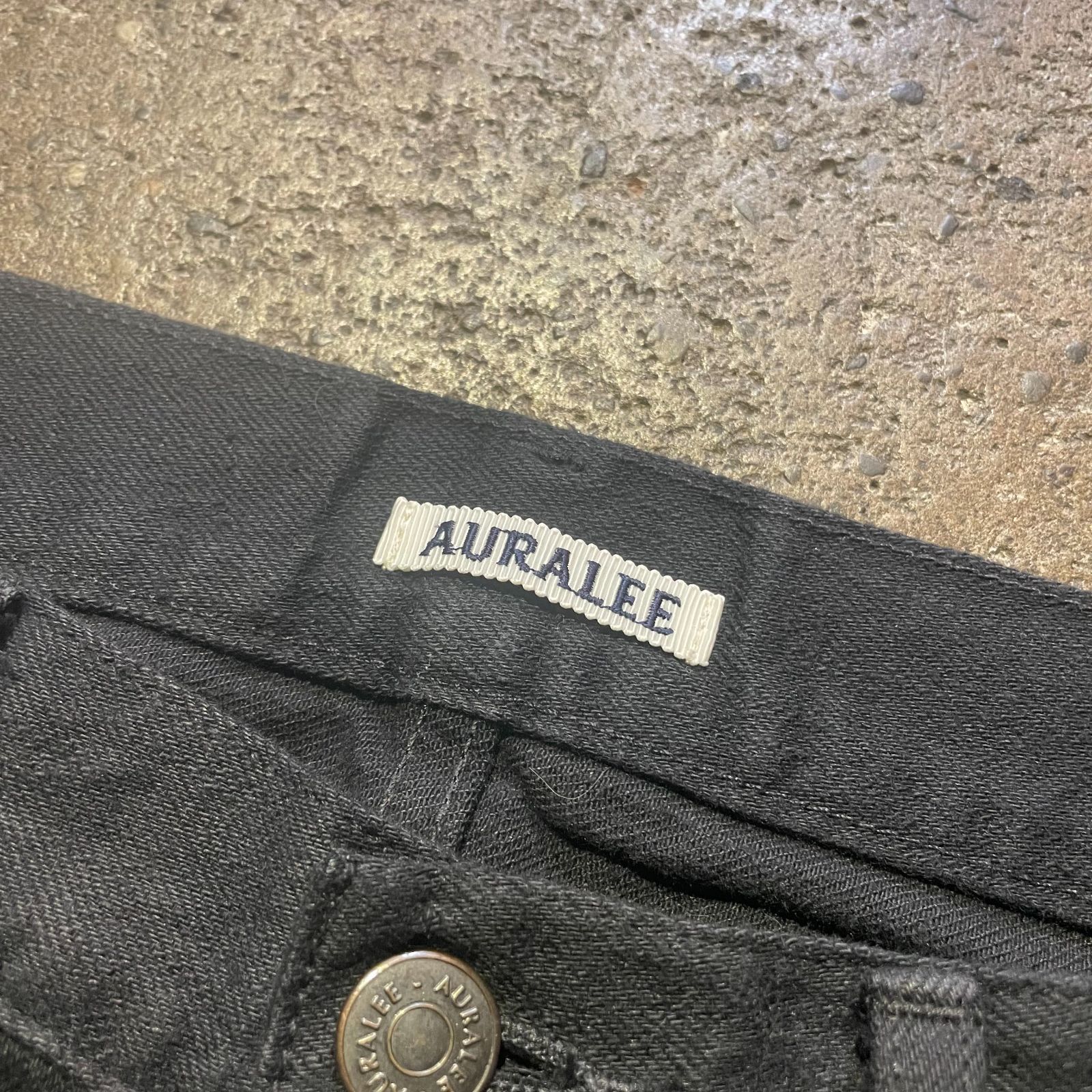 AURALEE 23ss SELVEDGE LIGHT DENIM PANTS オーラリー 2023ss 