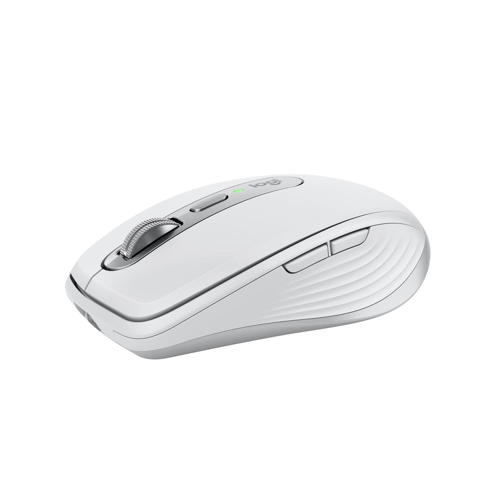 ロジクール MX ANYWHERE 3S MX1800PG 静音 マウス Bluetooth Logi Bolt Unifying非対応 コンパクト Smart Actions 対応 高速スクロールホイール 充電式 ワイ [ペイルグレー] [単品] [マウス]