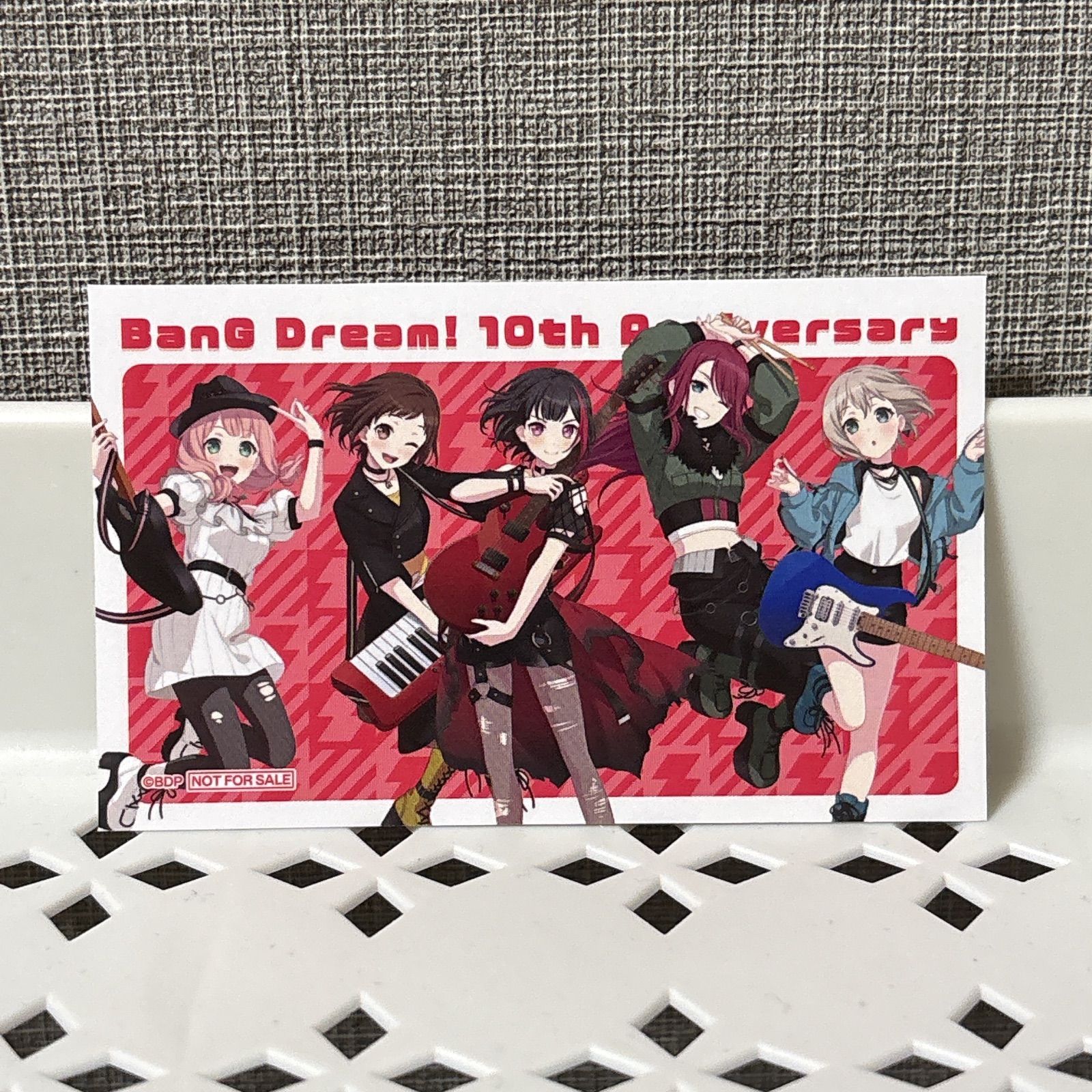 バンドリ ヴィレヴァン GIGO ギーゴ 夕景の一頁 ステッカー 羽沢つぐみ バンドリ！ ガールズバンドパーティ！ギーゴフェスタ2023 Winter