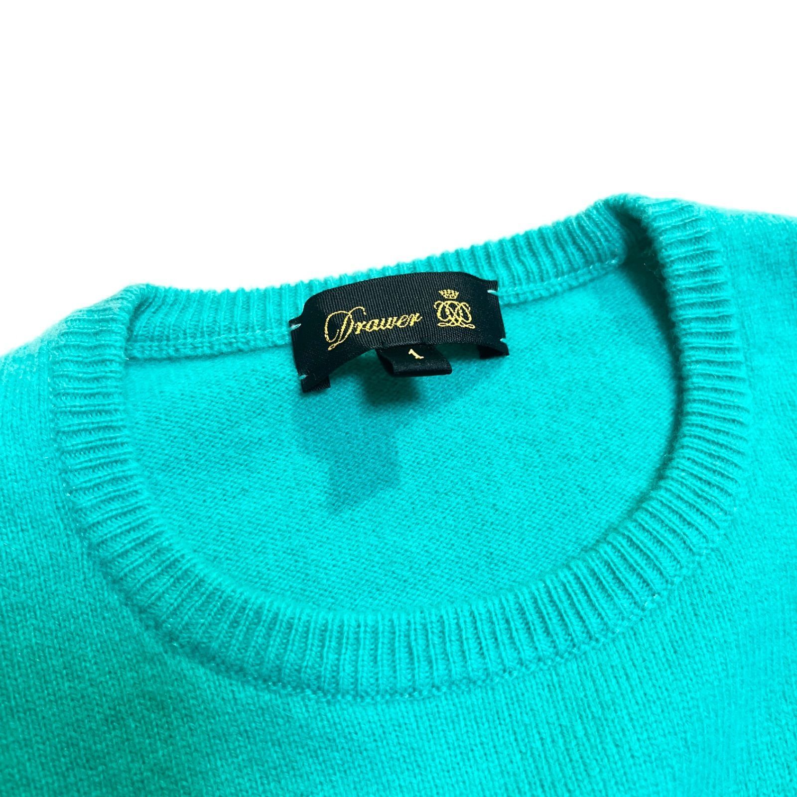 ch82 Drawer 14ゲージクルーネックプルオーバー 14G カシミヤ クルー