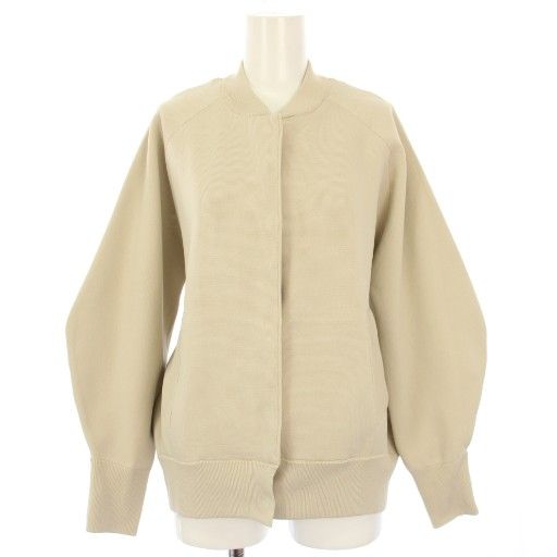 マチャット MACHATT アモッサニットブルゾン ジャケット ベージュ /TK