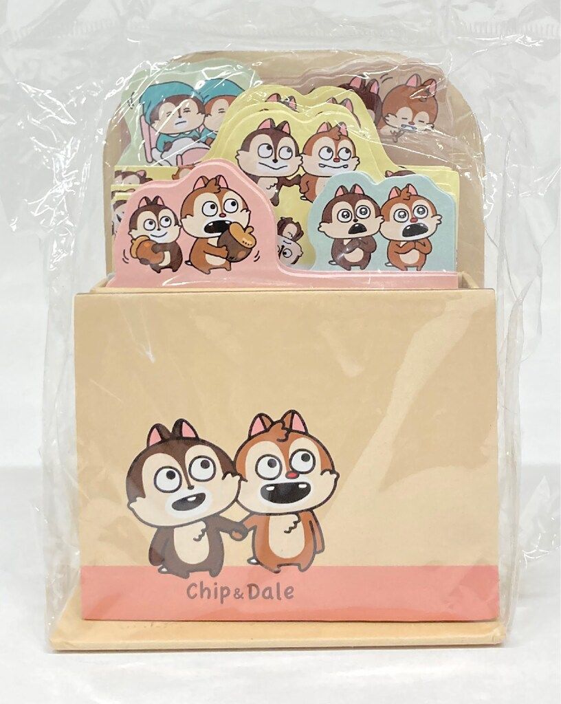 ディズニーストア メモスタンド にしむらゆうじ画 Chip & Dale 2022