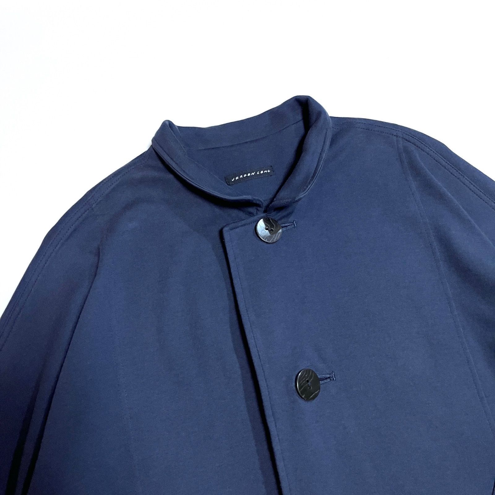 美品　ヨーガンレール　濃紺ジャケット シルクコットンダウンのジャケット / ヨーガンレール | ヨーガンレール