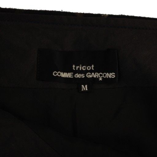 【トリココムデギャルソン】AD2002　ロングスカート フレア　Mサイズ　黒 トリココムデギャルソンtricot COMME des GARCONS コットンカット