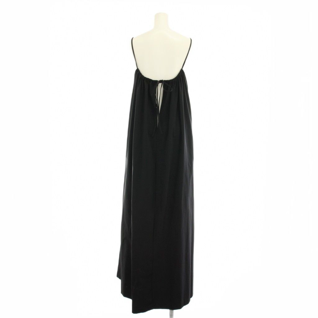 cabanブラック キャミワンピース ロングワンピース CABaN（キャバン） キャミソールワンピース S ブラック レディース