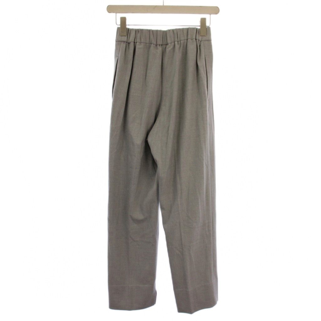 ヨリ yori ウォーム裏起毛ハンサムパンツ 34 グレー YR 22-23139 AW |BM