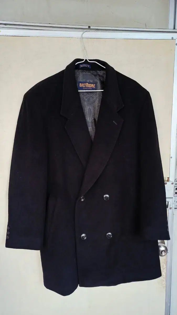 エッセカシミヤ メンズ 半 コート 105 サイズ