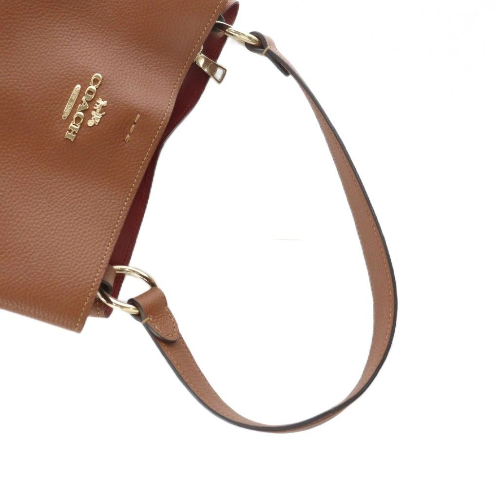 【リユース品】COACH ブラウン レザー ショルダーバッグ F24868 コーチレザーショルダーブラウンのおすすめ人気商品一覧 通販 - Yahoo