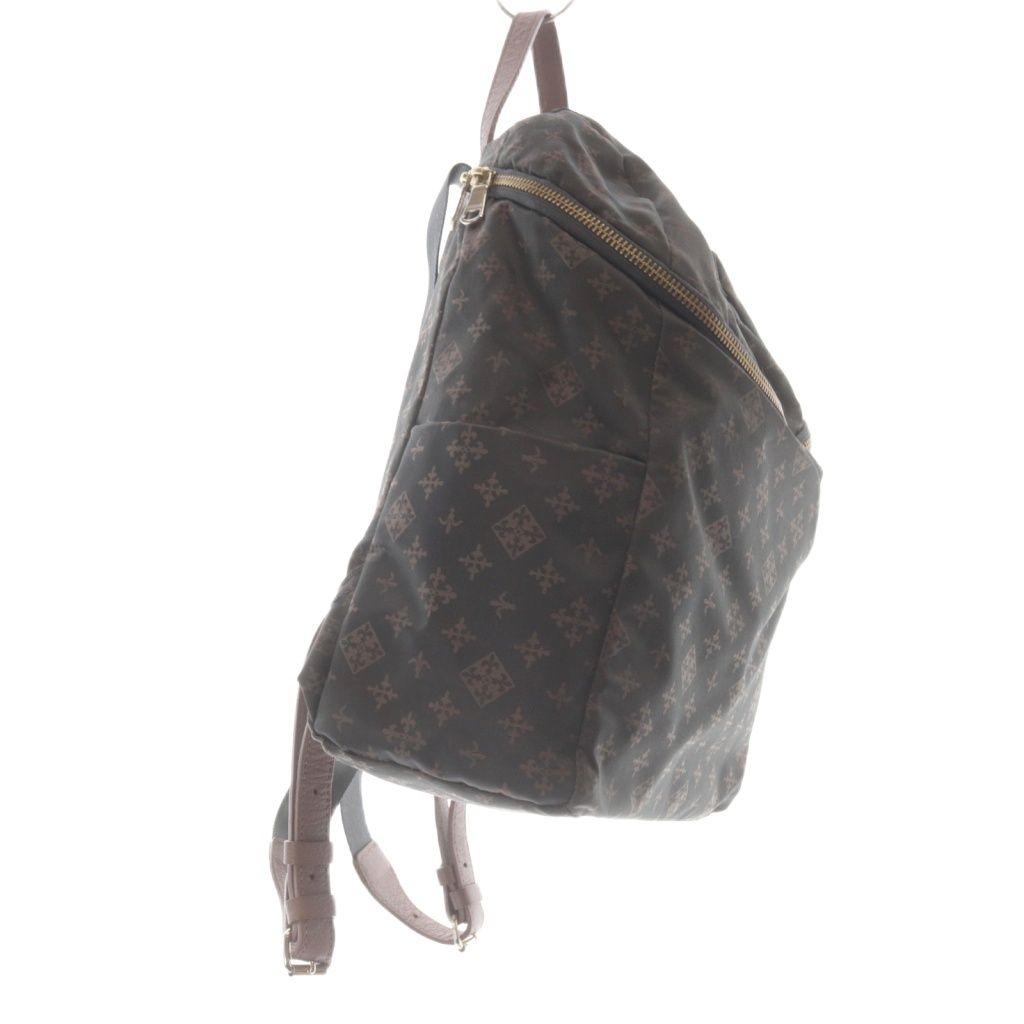 ラシット RUSSET 蓋口リュック ナイロン モノグラム グレー - メルカリ