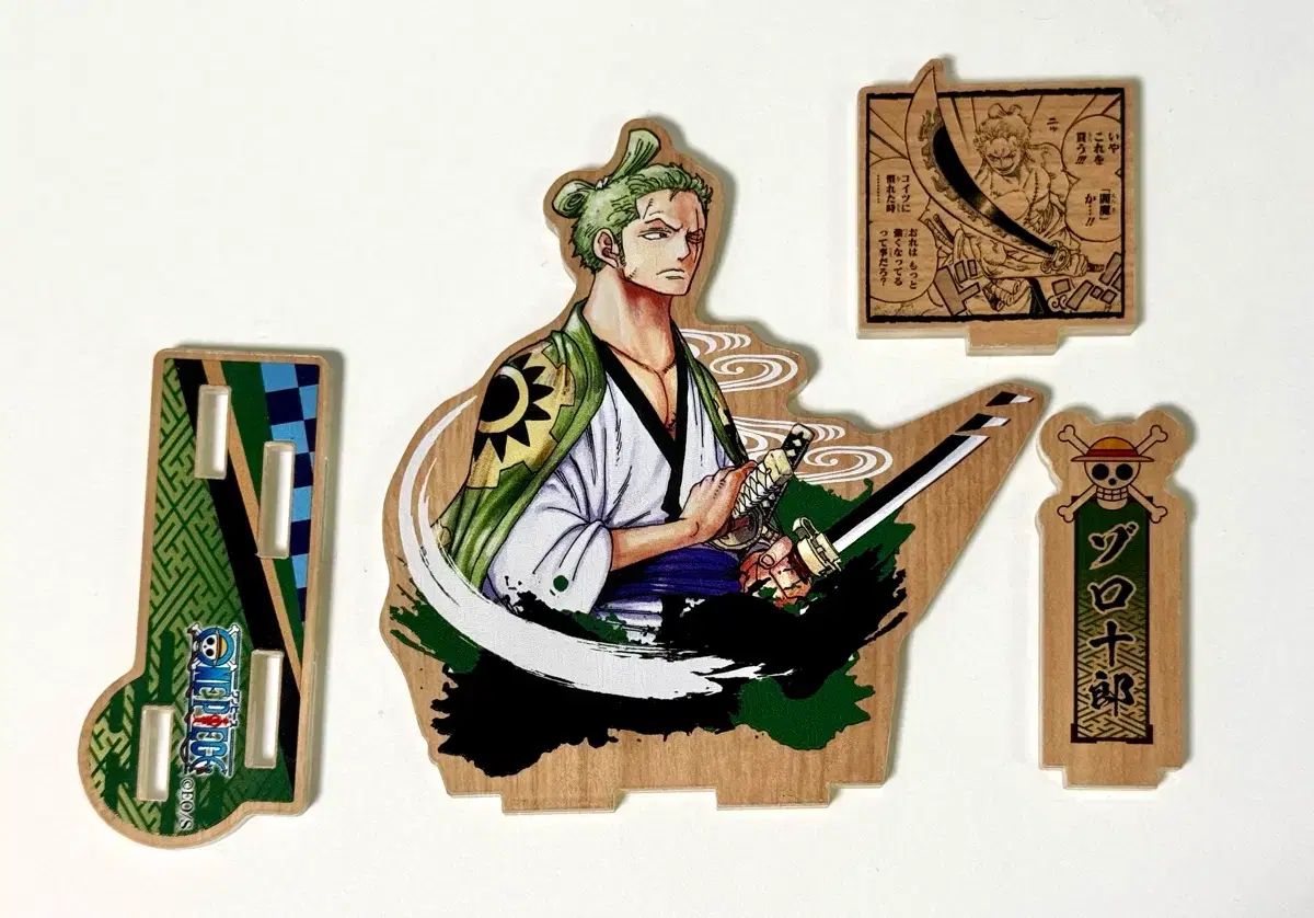 ONE PIECE ゾロ 木製 Birthday 誕生 ジオラマ アクリル スタンド