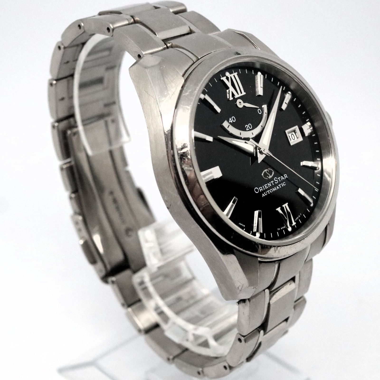 稼働品 ORIENT STAR オリエントスター アーバンスタンダード Titanium ブラック 自動巻き