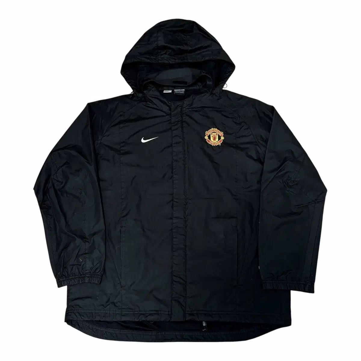 ナイキ MANCHESTER UNITED FC マンチェスター ユナイテッドFC STORM-FIT ストームフィット ブラック ウィンドブレーカー ジャケット 実寸参考