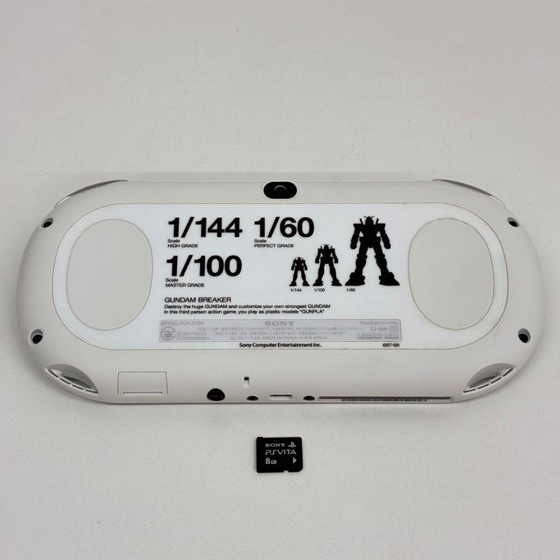 初期化済/動作品】 PlayStation Vita PCH-2000 本体 ガンダム