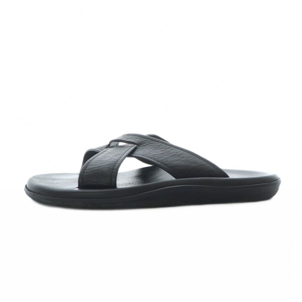 アイランドスリッパ ISLAND SLIPPER サンダル レザー 8 26cm 黒