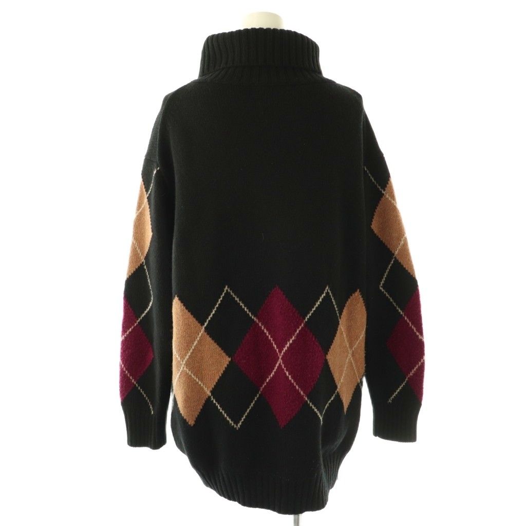 ☆BLUE LABEL CRESTBRIDGE☆アーガイル柄セーター サイズ38 ブルーレーベル・クレストブリッジ BLUE LABEL CRESTBRIDGE ヘアリー