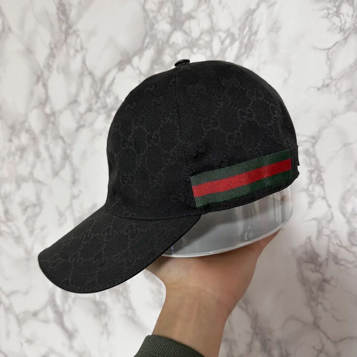 M グッチ 帽子 ベースボールキャップ ブラック