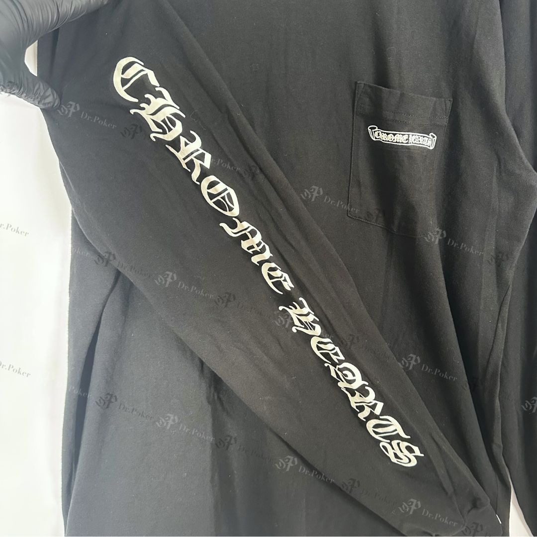 極美品】Chrome Hearts Scroll Label Logo L/S T-Shirt - メルカリ
