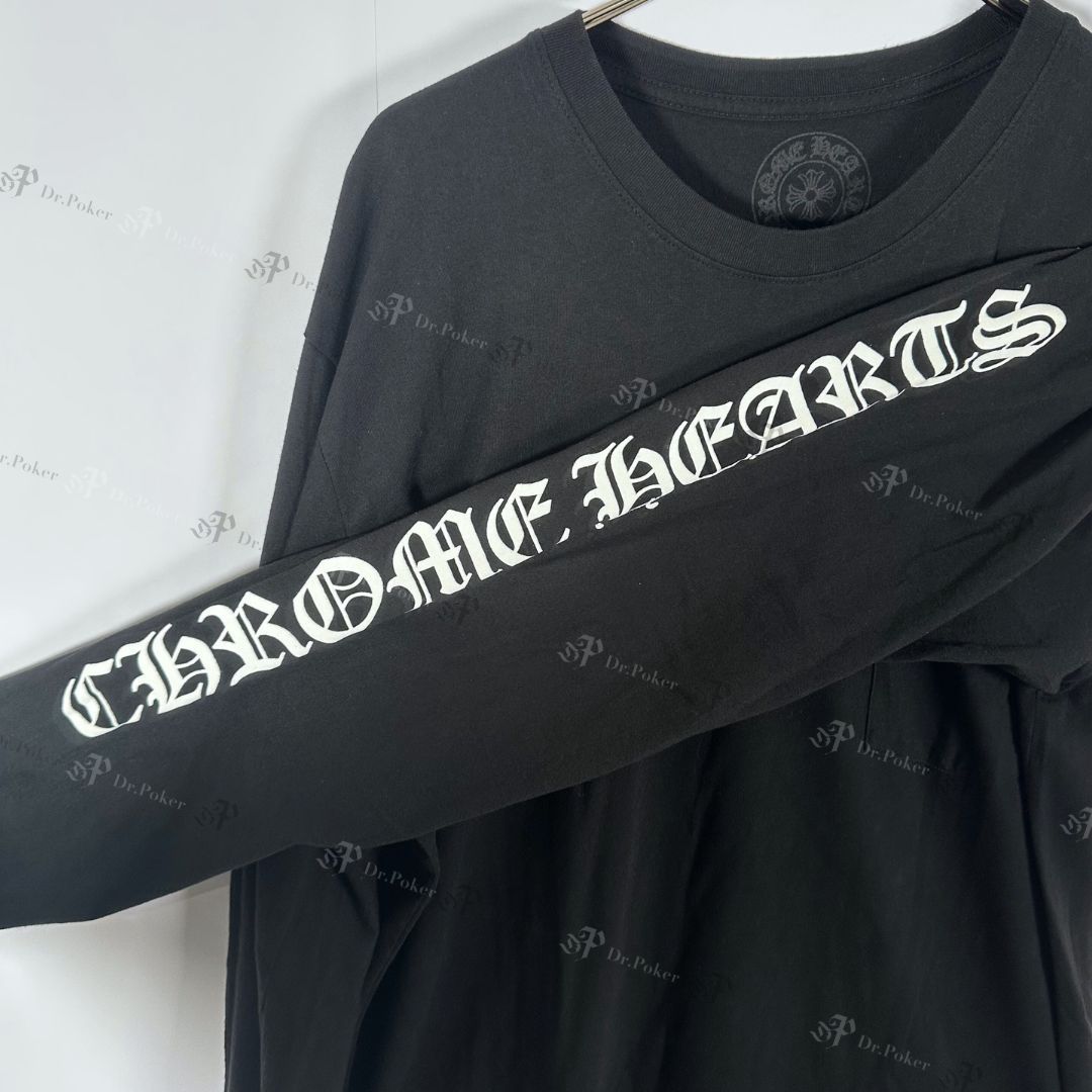 極美品】Chrome Hearts Scroll Label Logo L/S T-Shirt - メルカリ